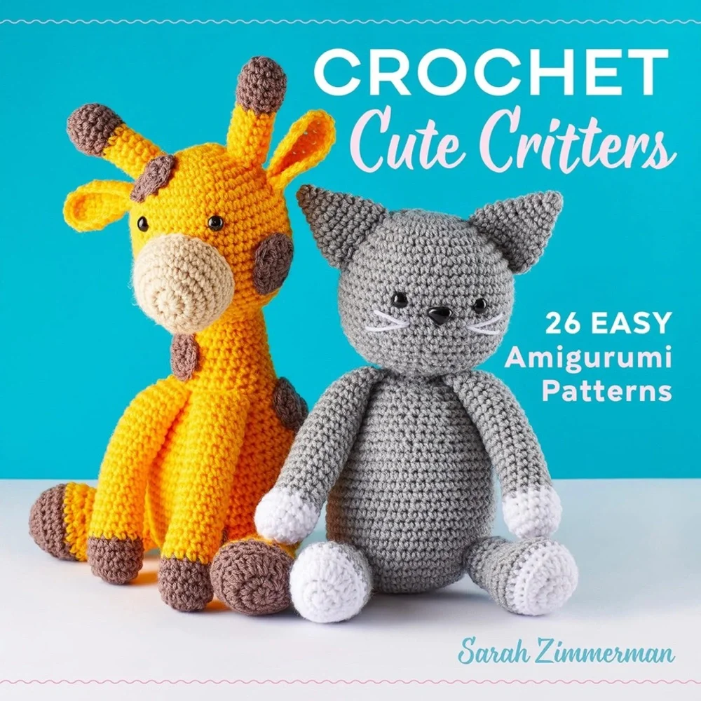 🩷🩵Crochet Cute Critters: 26 Easy Amigurumi Patterns - Picture 1 of 9